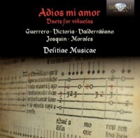 Adios mi amor Duets for Vihuelas - okładka płyty