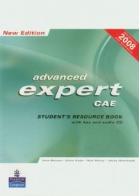Advanced Expert New Workbook with - okładka podręcznika