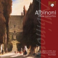 Albinoni: Oboe Concertos (CD) - okładka płyty