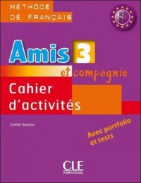 Amis et compagnie 3. Zeszyt ćwiczeń - okładka podręcznika
