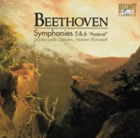 Beethoven: Symphonies 5 & 6 Pastoral - okładka płyty