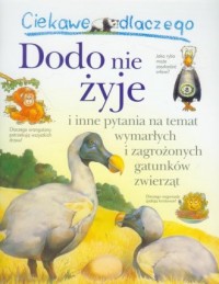 Ciekawe dlaczego Dodo nie żyje - okładka książki