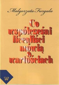 Co współcześni licealiści mówią - okładka książki