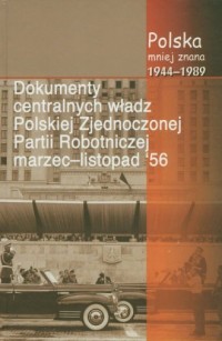 Dokumenty centralnym władz Polskiej - okładka książki