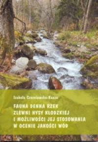 Fauna denna rzek zlewni Nysy Kłodzkiej - okładka książki