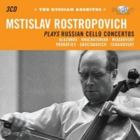 Mstislav Rostropovich plays Russian - okładka płyty