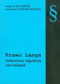 Prawo Langa - okładka książki