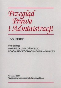 Przegląd Prawa i Administracji. - okładka książki