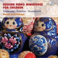 Russian Piano Miniatures for Children - okładka płyty