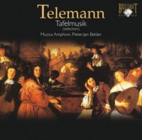 Telemann: Tafelmusik (Selection) - okładka płyty