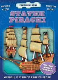 Zbuduj własny statek piracki - okładka książki