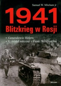1941 Blizkrieg w Rosji - okładka książki