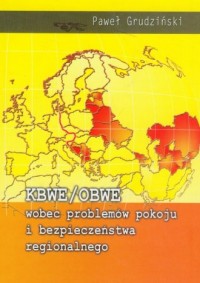 KBWE/OBWE wobec problemów pokoju - okładka książki