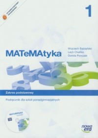 MATeMAtyka 1. Podręcznik do szkół - okładka podręcznika