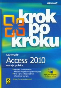 Microsoft Access 2010. Krok po - okładka książki