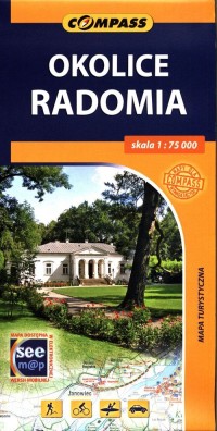 Okolice Radomia. Mapa turystyczna - okładka książki