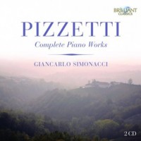Pizzetti: Complete Piano Works - okładka płyty