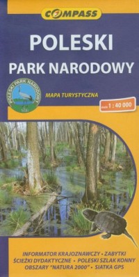 Poleski Park Narodowy. Mapa turystyczna - okładka książki