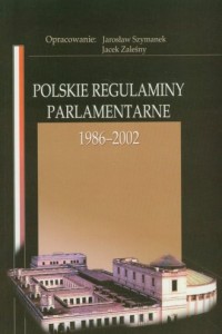 Polskie regulaminy parlamentarne - okładka książki