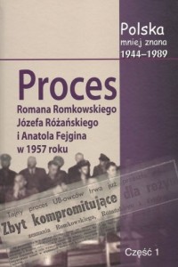 Proces Romana Romkowskiego, Józefa - okładka książki