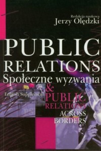 Public relations. Społeczne wyzwania - okładka książki