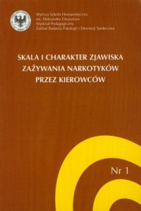 Skala i charakter zjawiska zażywnia - okładka książki