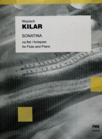 Sonatina na flet i fortepian - okładka książki