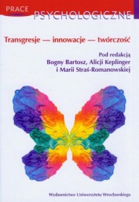 Transgresje - innowacje - twórczość - okładka książki