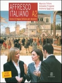 Affresco italiano A2. Podręcznik - okładka podręcznika