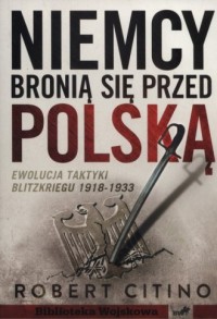 Niemcy bronią się przed Polską. - okładka książki