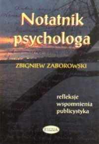 Notatnik psychologa - okładka książki