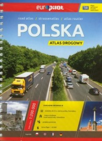 Polska. Atlas drogowy 1:200 000 - okładka książki
