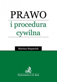 Prawo i procedura cywilna - okładka książki