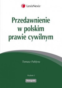 Przedawnienie w polskim prawie - okładka książki