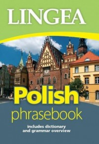 Rozmówki polskie. Polish phrasebook - okładka podręcznika