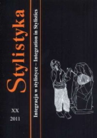 Stylistyka XX. Integracja w stylistyce - okładka książki