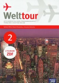 Welttour 2. Język niemiecki. Podręcznik - okładka podręcznika