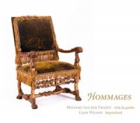 Hommages - Marin Marais, Charles - okładka płyty
