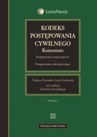 Kodeks postępowania cywilnego. - okładka książki