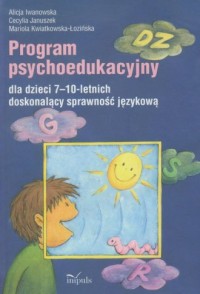 Program psychoedukacyjny dla dzieci - okładka książki