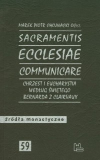 Sacramentis Ecclesiae Communicare. - okładka książki