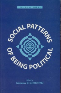 Social patterns od being political - okładka książki