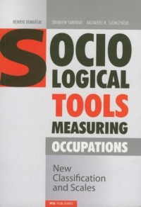 Socialogical tools measuring occupations - okładka książki