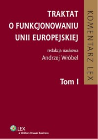Traktat o funkcjonowaniu Unii Europejskiej. - okładka książki