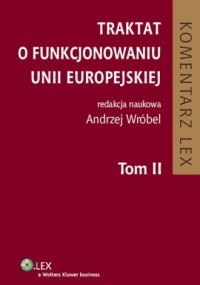 Traktat o funkcjonowaniu Unii Europejskiej. - okładka książki