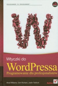 Wtyczki do WordPressa. Programowanie - okładka książki