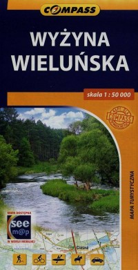 Wyżyna Wieluńska (mapa turystyczna) - okładka książki