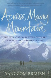 Across Many Mountains - okładka książki