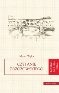 Czytanie Brzozowskiego - okładka książki