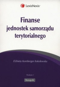 Finanse jednostek samorządu terytorialnego - okładka książki